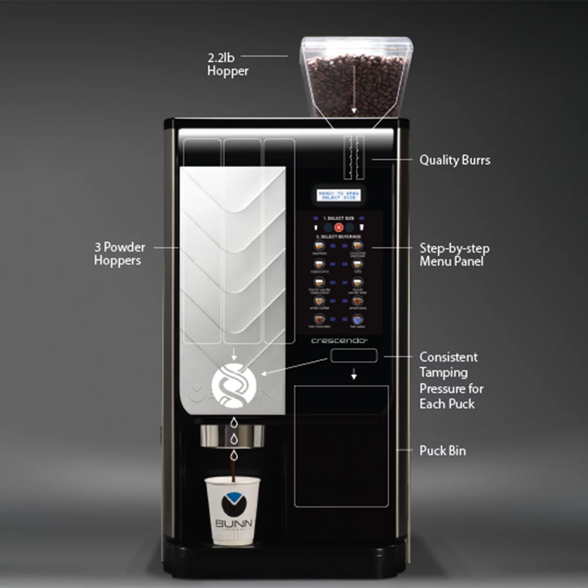 BUNN Crescendo Bean To Cup - Image 2