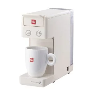 illy Y3.3 iperEspresso Espresso Coffee Machine Pearl White Bermuda Coffee Co